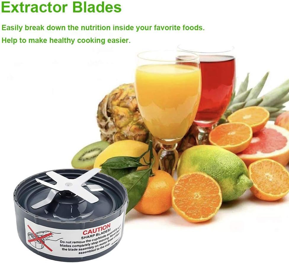 Replacement Extractor Blade, Fit for NutriBullet 600w/ 900w Pro Series