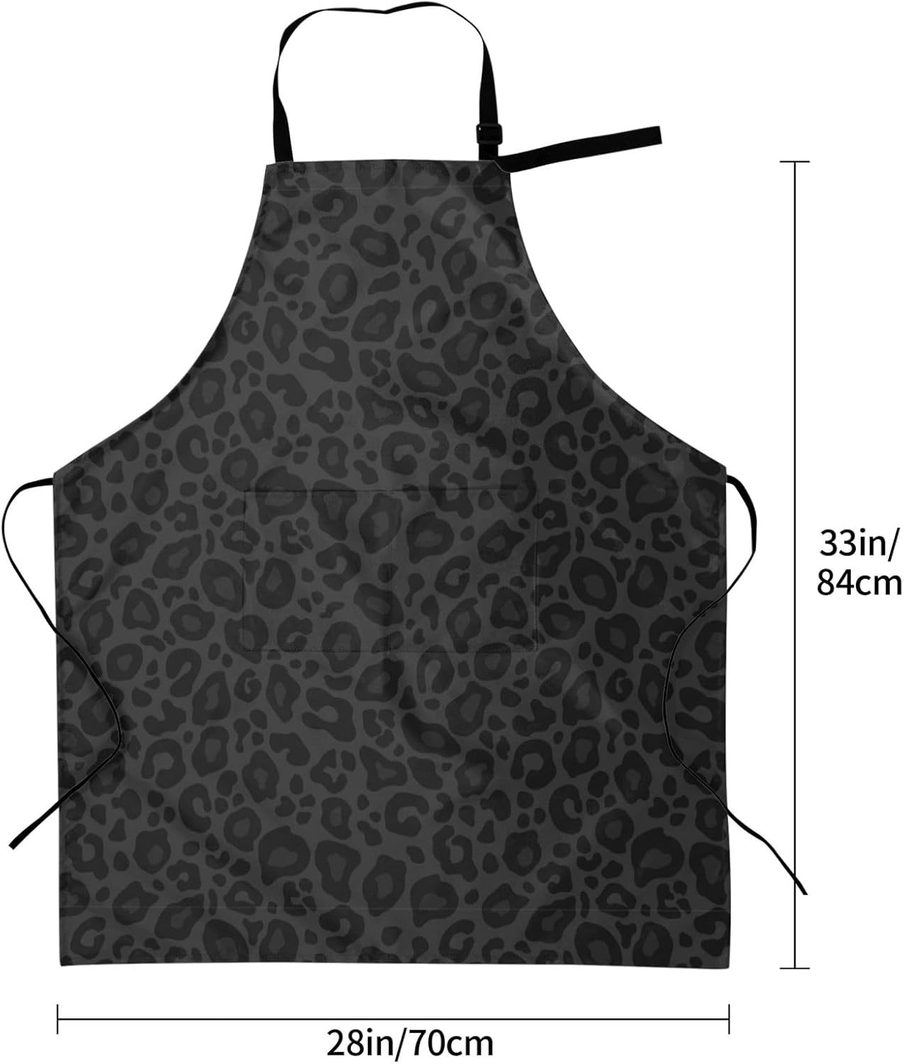 Perinsto Waterproof Apron With 2 Pockets Kitchen Chef Aprons Bibs For 