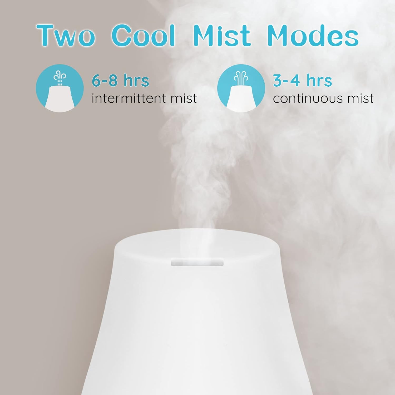 Homeweeks Diffusers, 100ml Colorful Essential Oil Diffuser with Adjust