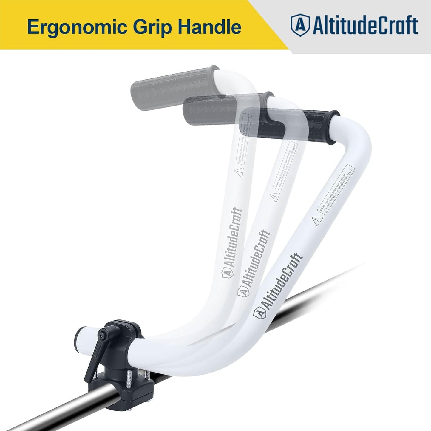 Upgraded Weed Eater Handle, String Trimmer Handle Extension, Ergonomic