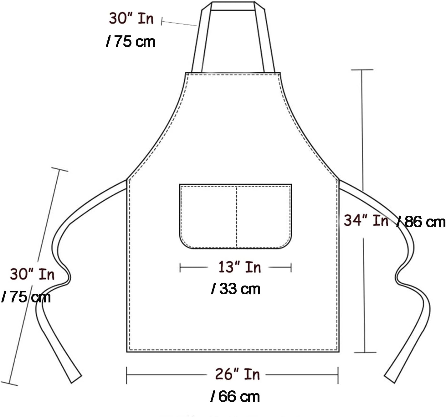 MORNITE Art Aprons for Painting Pottery Ceramics, Mens Women Kitchen C