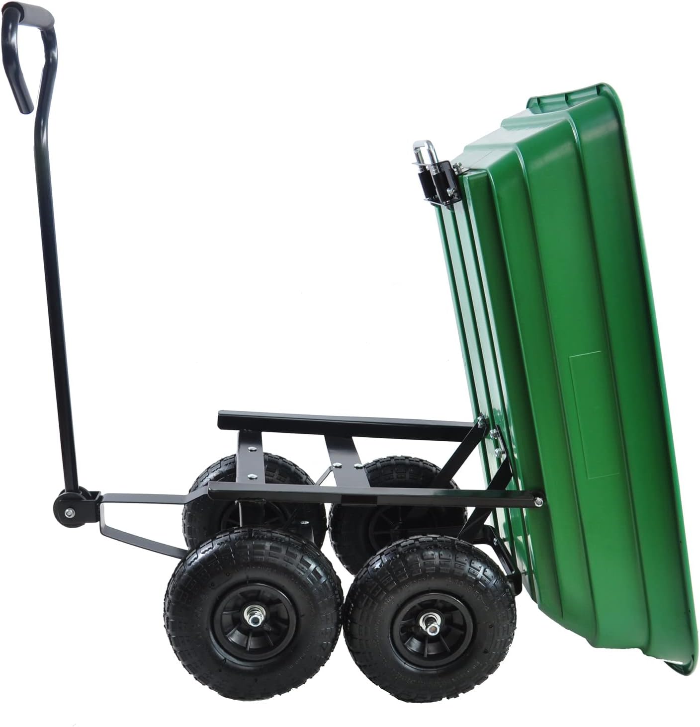 Garden Cart Outdoor Utility Wagon with Solid Wheels Beach Wagon,All Te