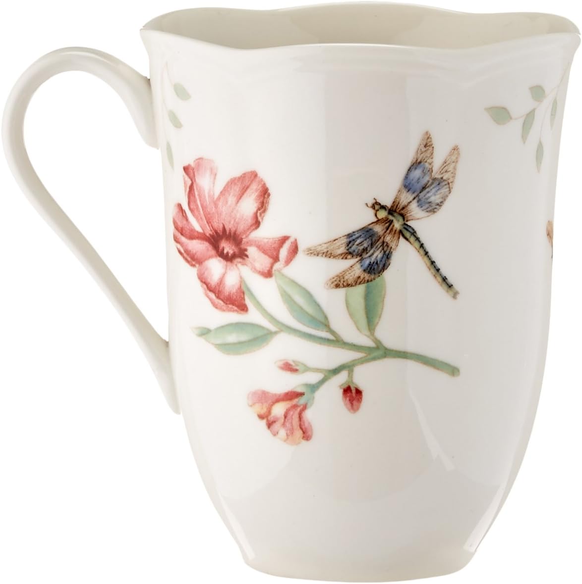 Lenox Dinnerware Set, Butterfly Meadow 18-Piece Set, Service For 6, Wh