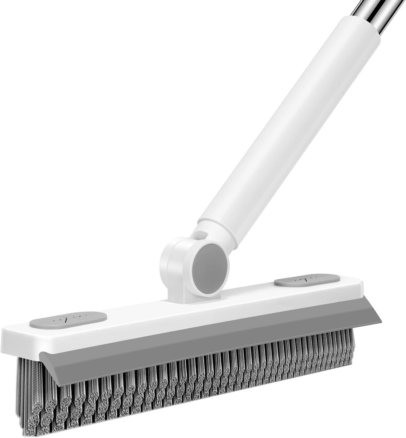 SetSail Grout Cleaner Brush with Long Handle, V-Shaped Floor Scrub Bru