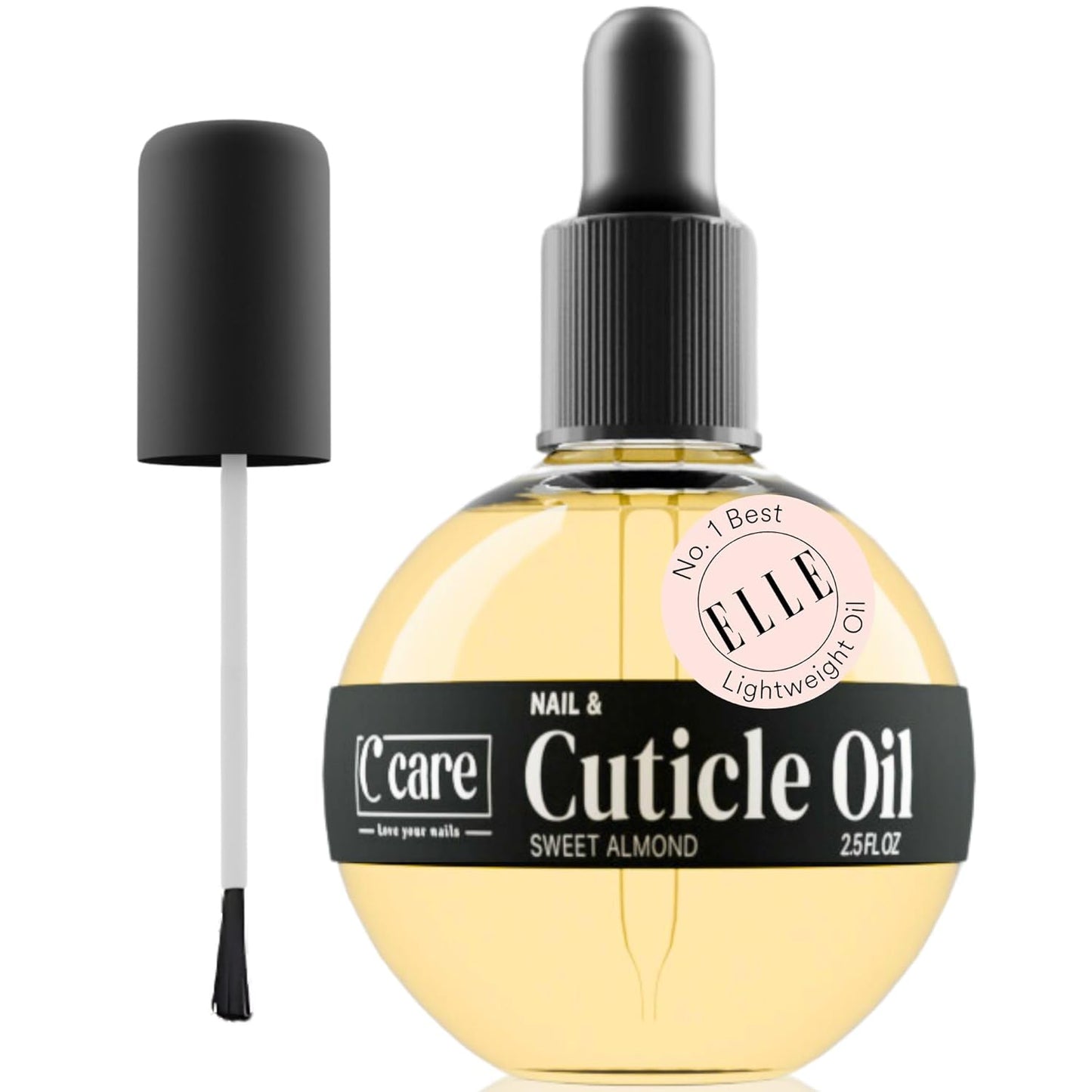C CARE Sweet Almond Cuticle Oil For Nails - Repairs Cuticles Overnight