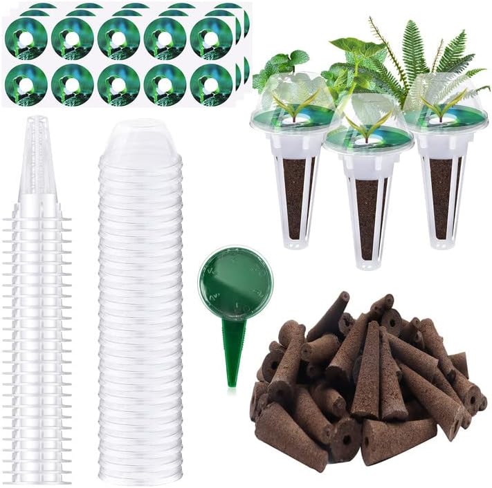 YBB 24 Sets Seed Pod Kit for Aerogarden, Hydroponics Sponges Grow Anyt