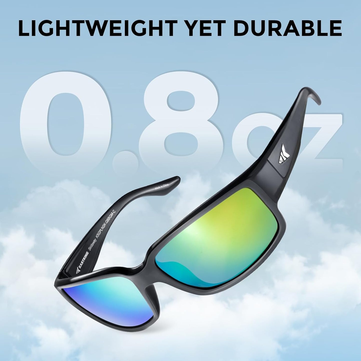 KastKing Skidaway Polarized Sport Sunglasses for Men and Women,Ideal f