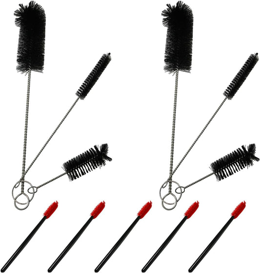 Hummingbird Feeder Cleaning Kit - 11PCS Mini Nylon Tube Brush Set for Hard to Reach Places