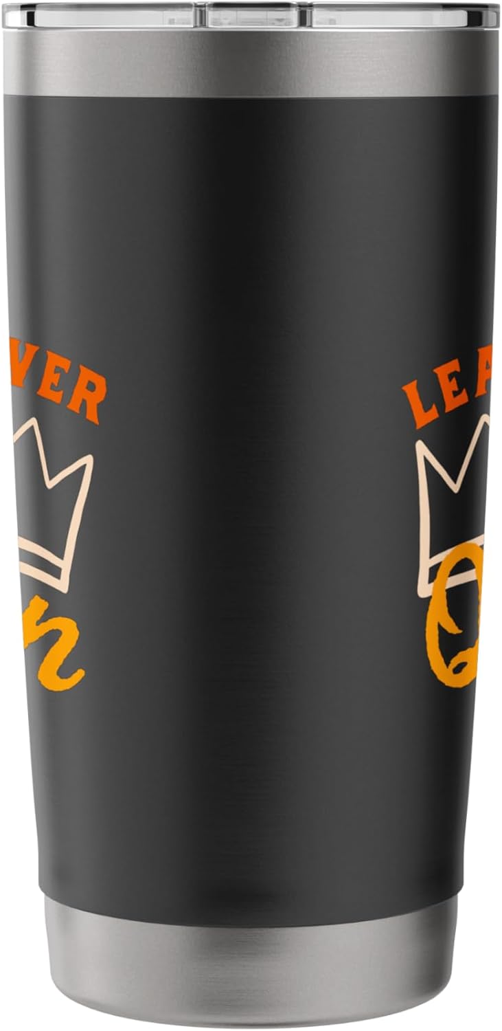 Leaf Blower Queen Women Fall Leaves Funny Lawn Care Yard Stainless Steel Insulated Tumbler