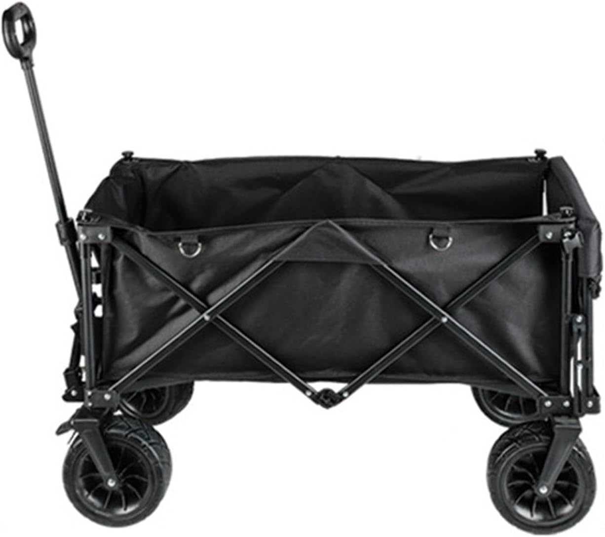 Collapsible Wagon Cart with Wheels Foldable Folding Wagons Carts Silen
