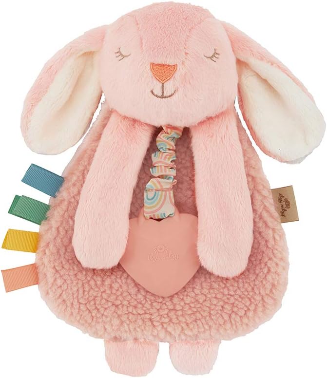 Itzy Ritzy - Itzy Lovey Including Teether - Baby Lovey with Teether, T