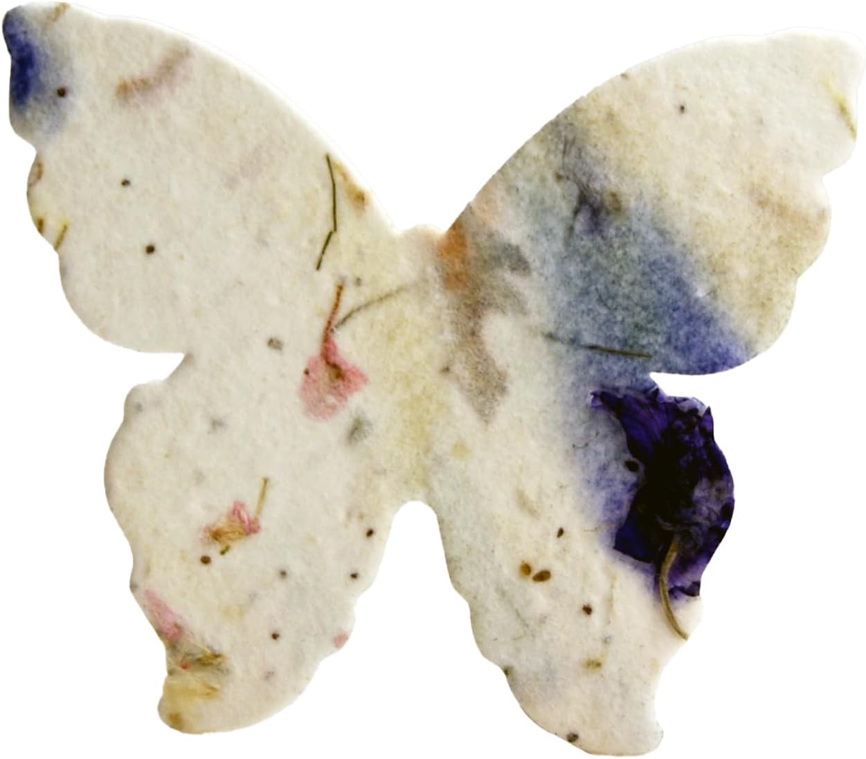 Of The Earth Handmade Paper - Wildflower Seed Paper Butterfly Shape - 