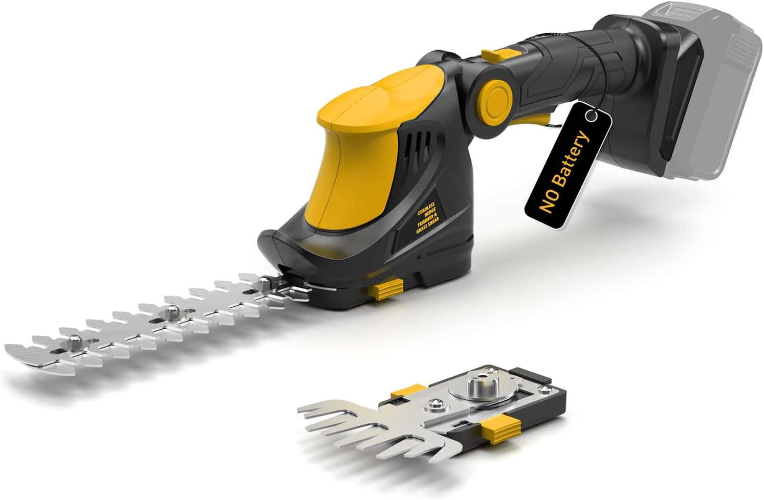 Hedge Trimmer Cordless for DEWALT 20V MAX Battery, 1200RPM Grass Trimm