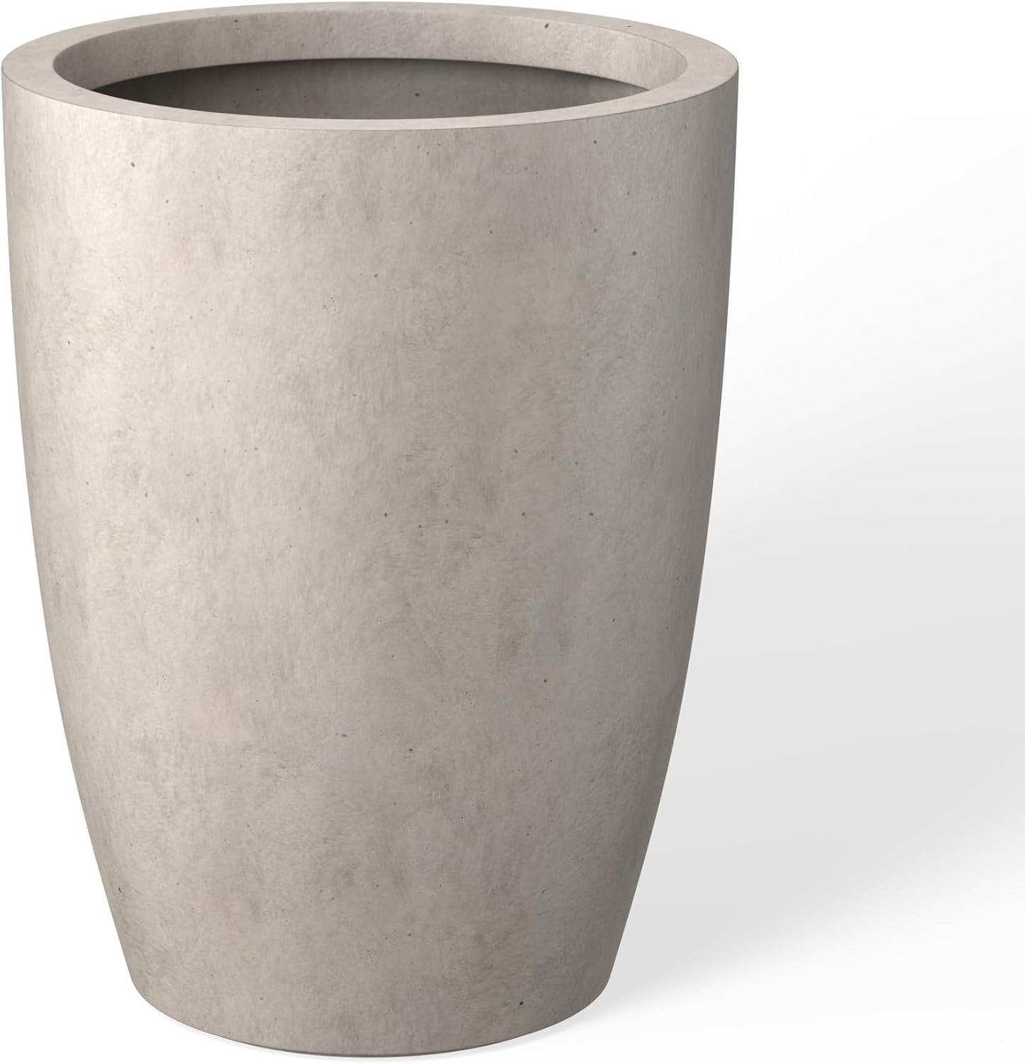 Kante 18.1" H Tall Round Concrete Planter for Outdoor Indoor, Modern D
