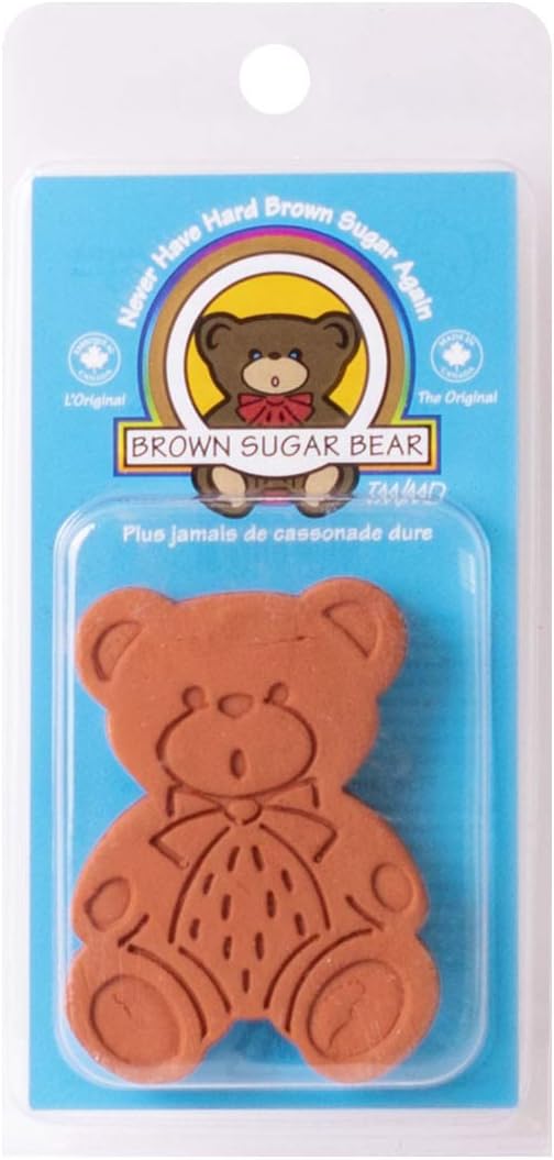 Brown Sugar Bear Light Brown Sugar Original Sugar Saver and Softener, Single