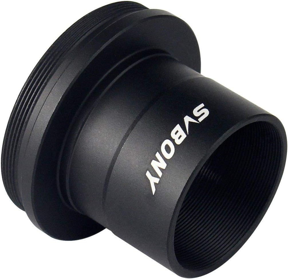 SVBONY Telescope Photo Adapter, T Adapter and T2 T Ring Adapter 1.25 inch Telescope Accessory Compatible for Nikon Camera and Telescope