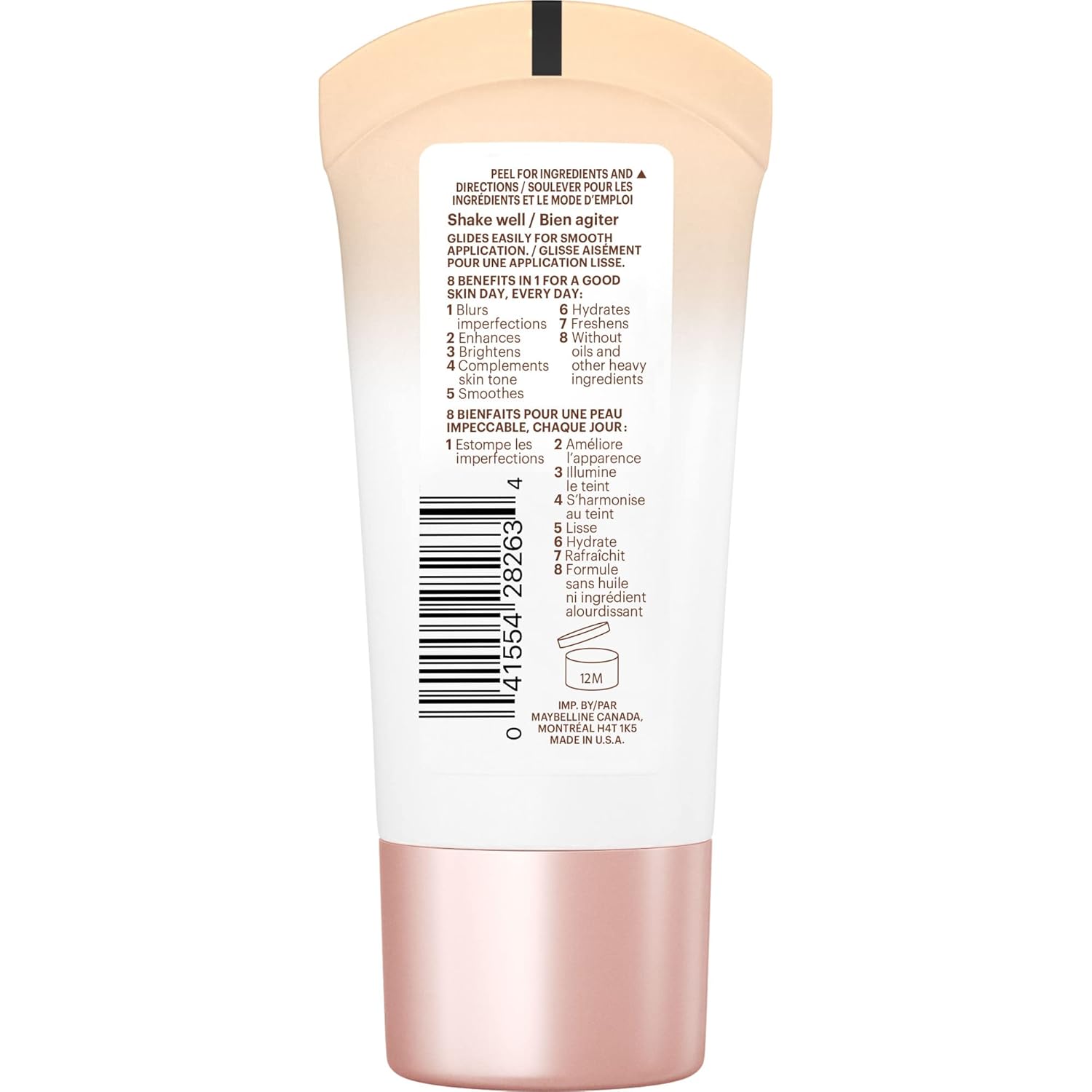 Maybelline Dream Fresh Skin Hydrating BB cream, 8-in-1 Skin Perfecting