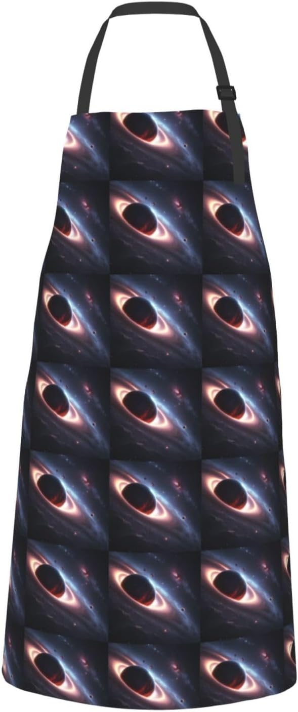 YANYU Galaxy planet Print 28x33 In Kitchen Apron Stylish Chef Apron wi