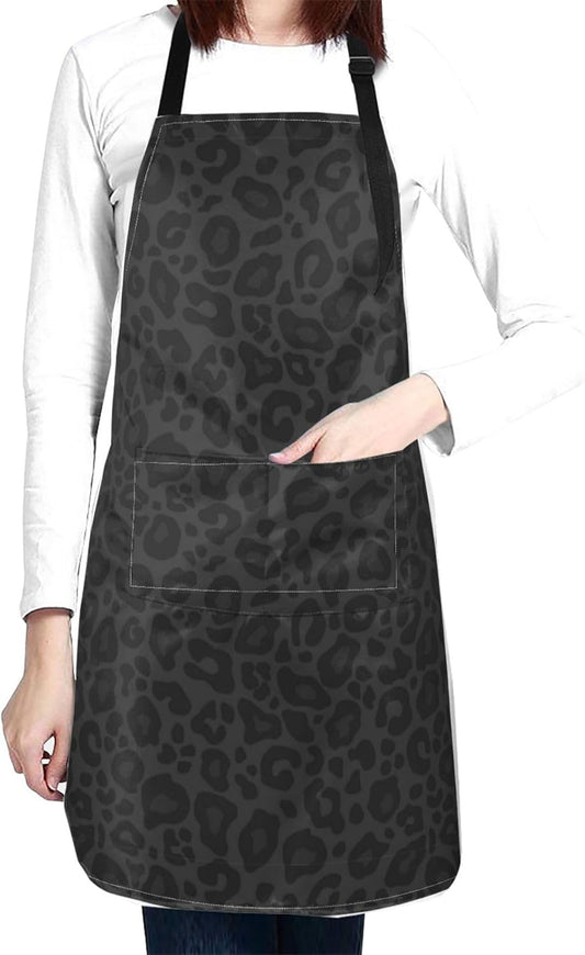 Perinsto Waterproof Apron With 2 Pockets Kitchen Chef Aprons Bibs For 