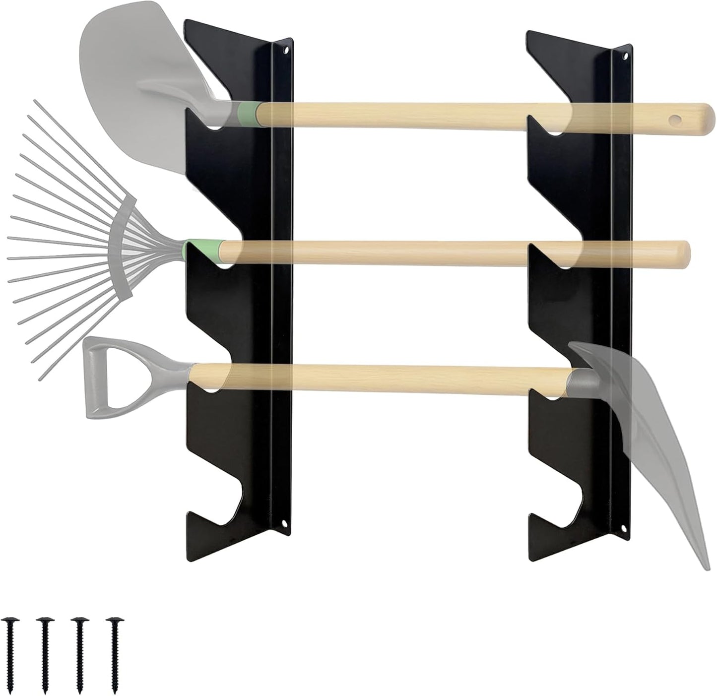 A.A Garage Tool Organizer Wall Mount, Shed Organization Racks, Garden 