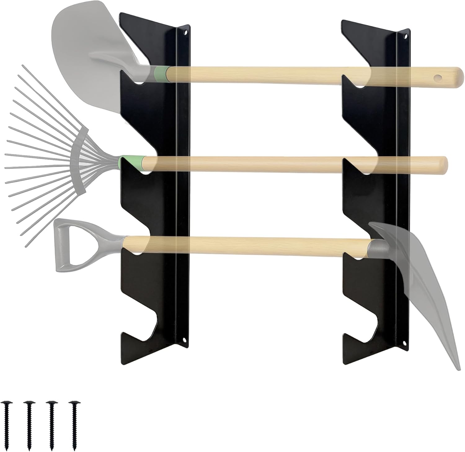 A.A Garage Tool Organizer Wall Mount, Shed Organization Racks, Garden 