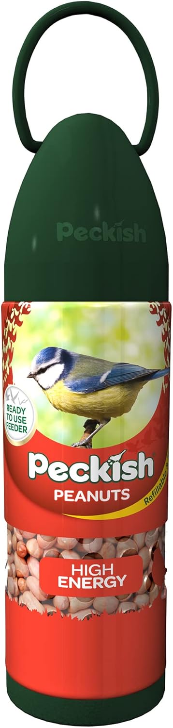Peckish Peanut Easy Wild Bird Feeder (One Size) (Green)