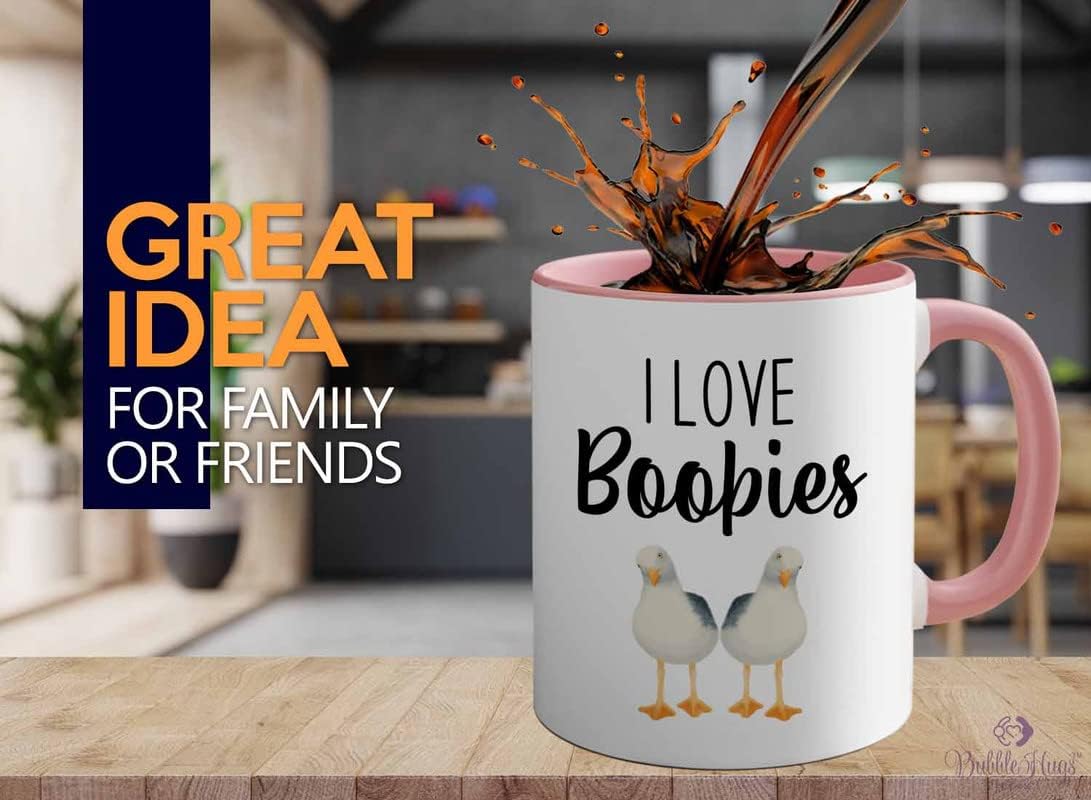 Bird Lover Two Tone Pink Edition 11oz - Love Boobies - Hummingbird Nes