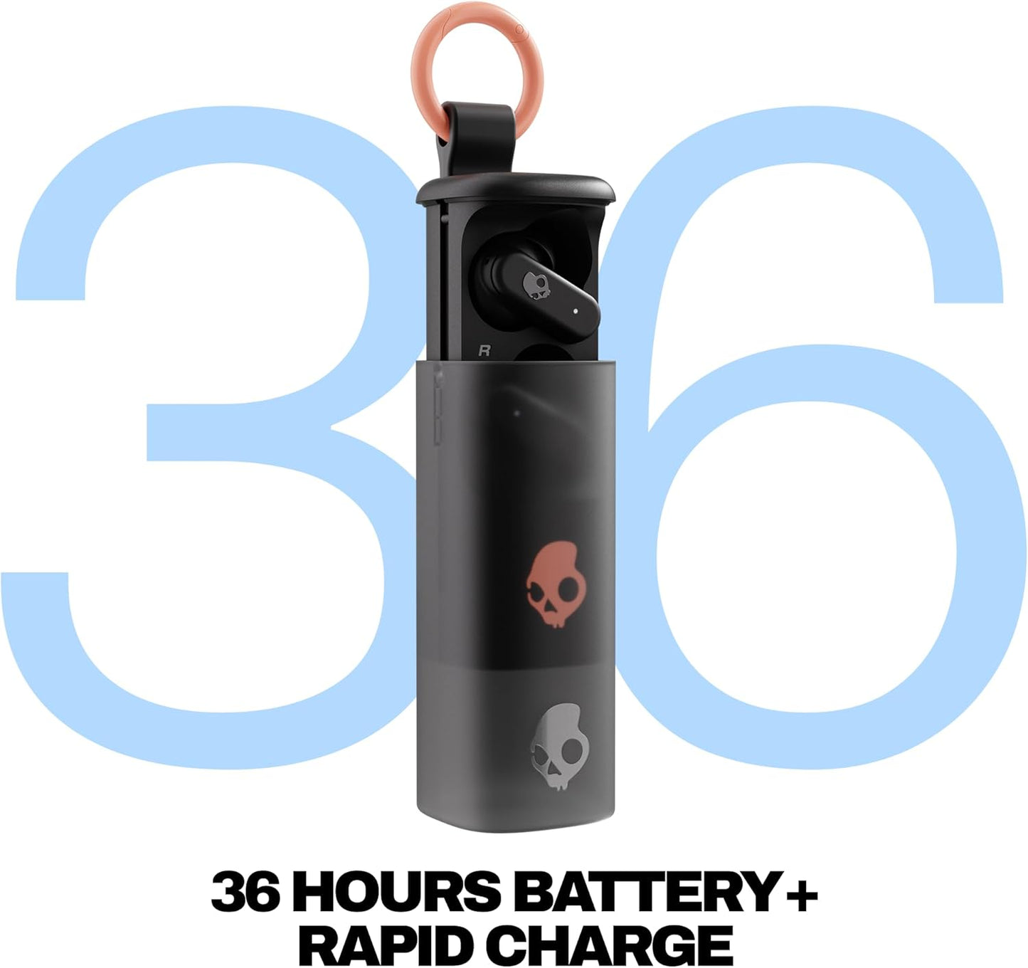 Skullcandy Dime Evo Wireless Earbuds, Bluetooth Headphones, Noise Isol