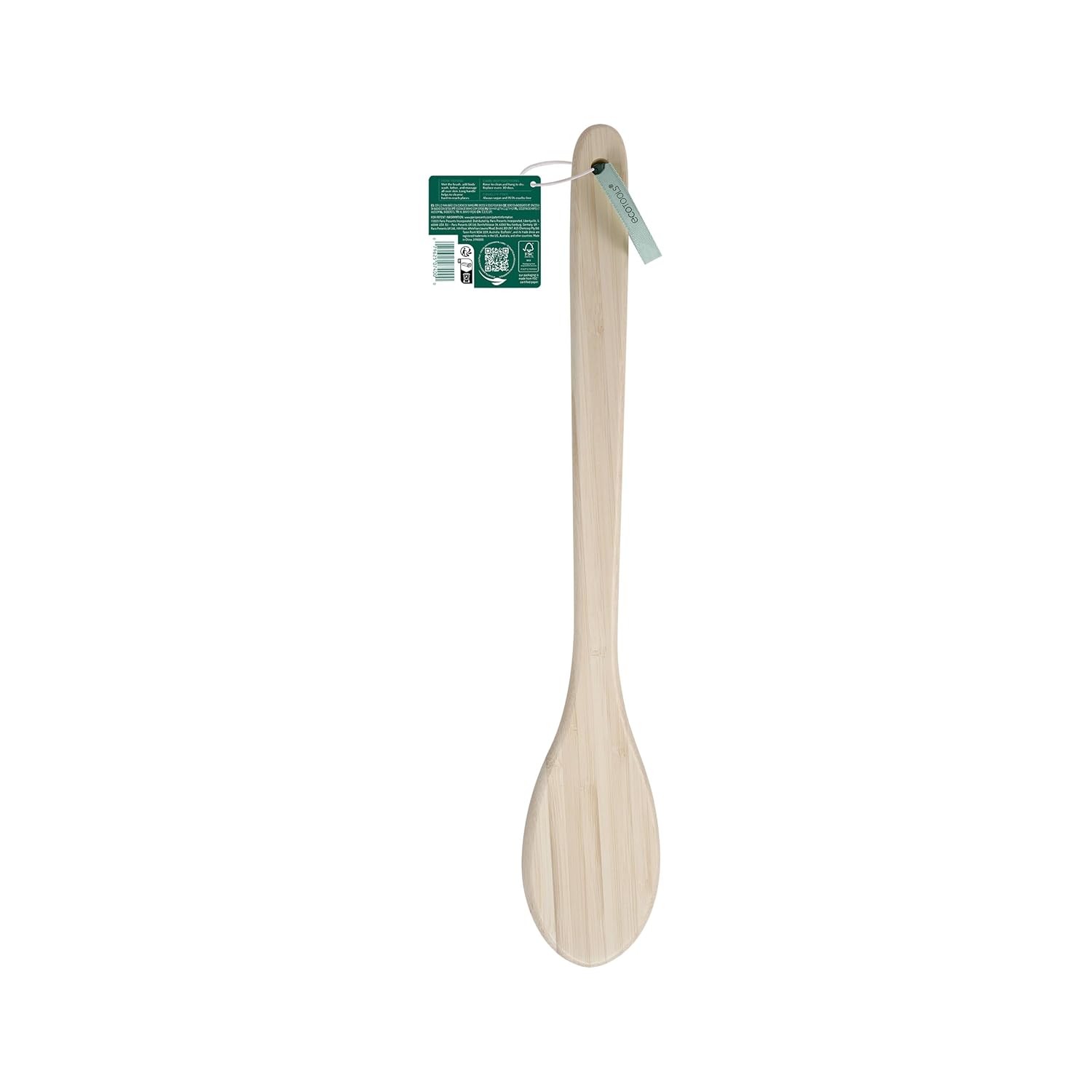 EcoTools Bath Bristle Brush, Bath Brush with Long Handle, Cleanse Back