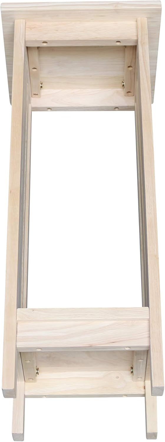 International Concepts Mission Plant Stand, 30-Inch High, Solid Parawood, Unfinished