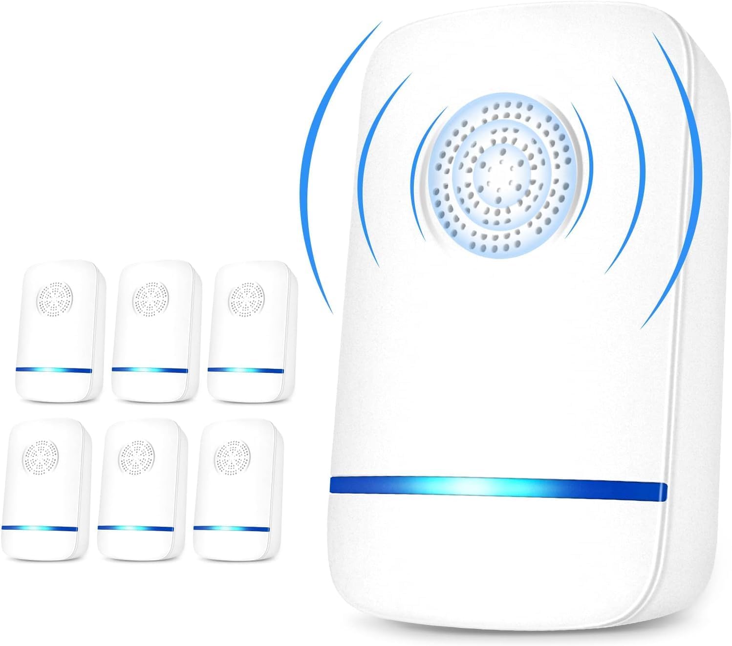 Ultrasonic Pest Repeller 6 Packs, Pest Repellent Ultrasonic Plug in In