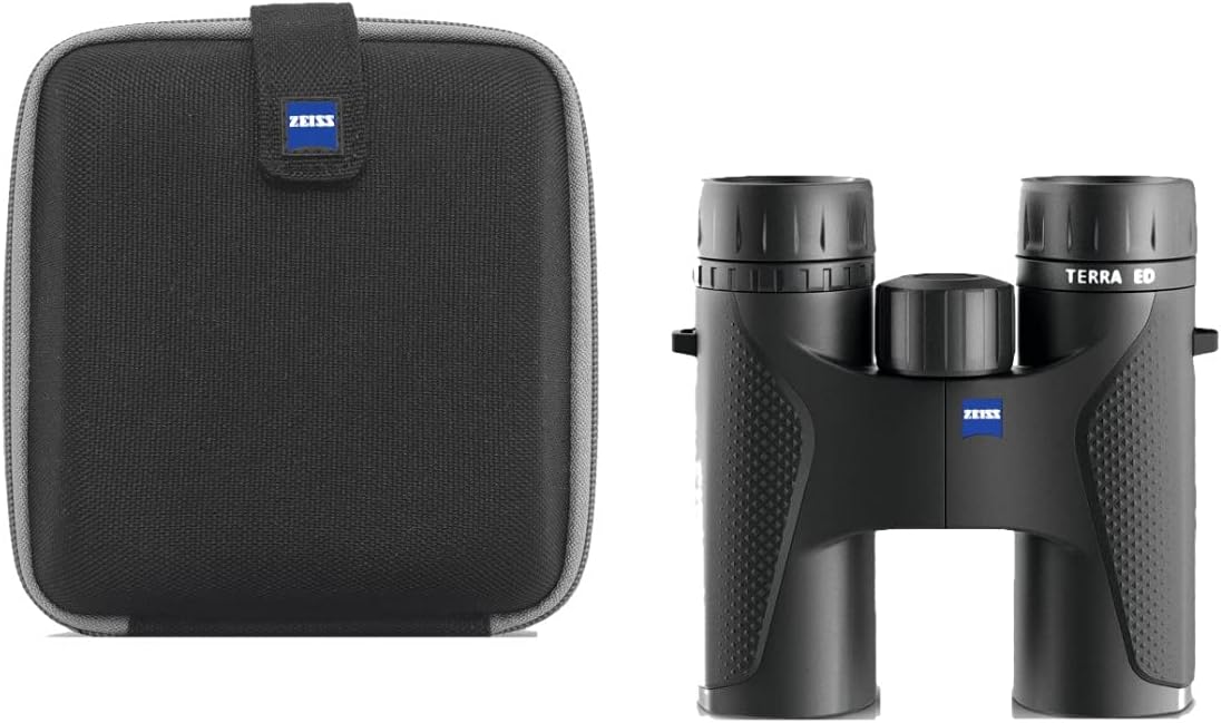 ZEISS Terra ED Binoculars 8x32 Waterproof, and Fast Focusing with Coat