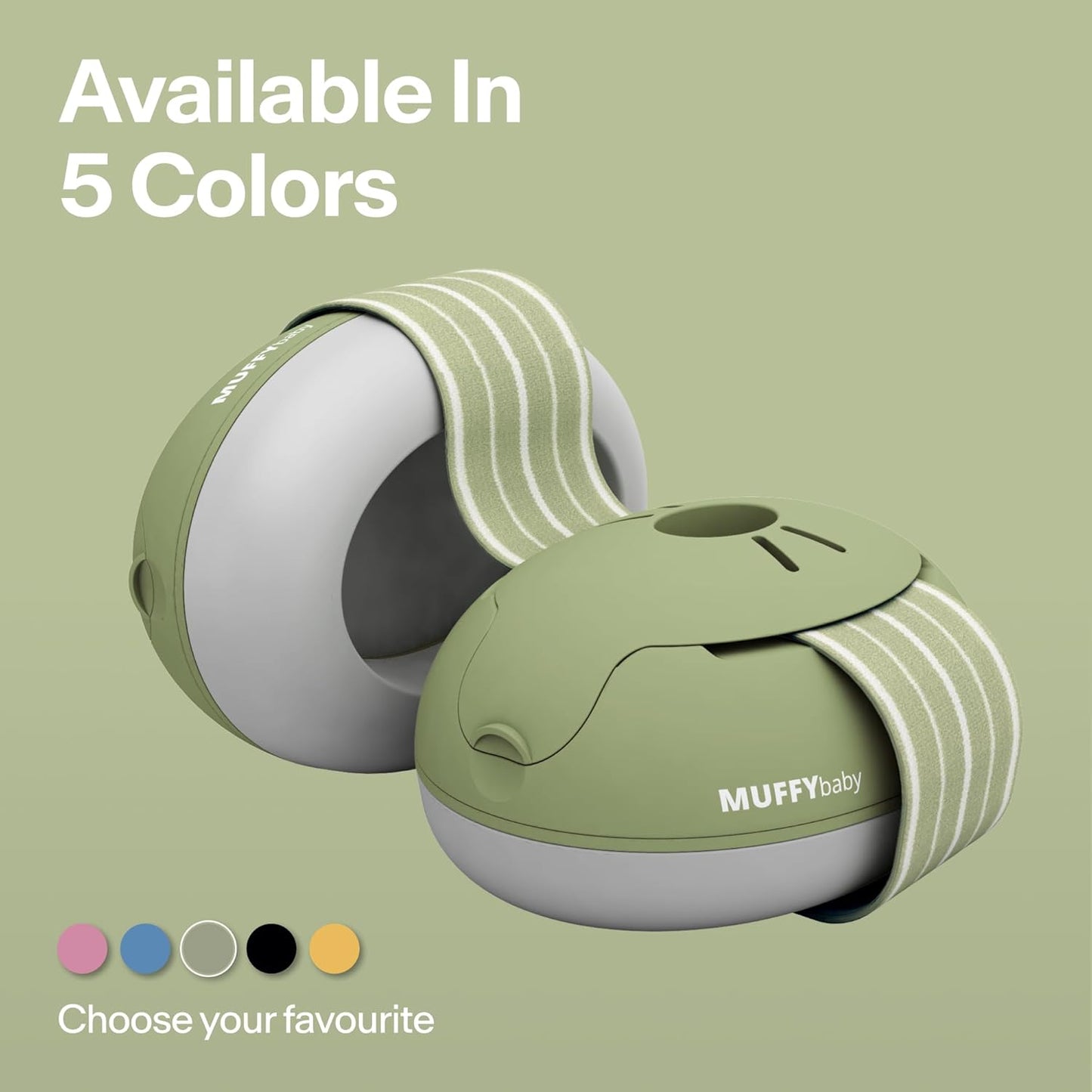 Alpine Muffy Baby Ear Protection for Babies and Toddlers up to 36 Mont