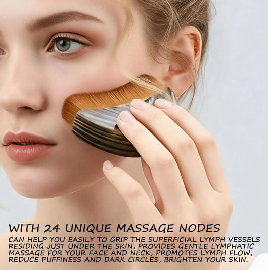 Lymphatic Contour Face Brush, Facial Massage Brush for Sculpting - Ant