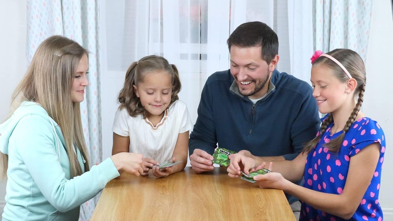 Regal Games Card Games for Kids - Go Fish, Crazy 8's, Old Maid, Slap J