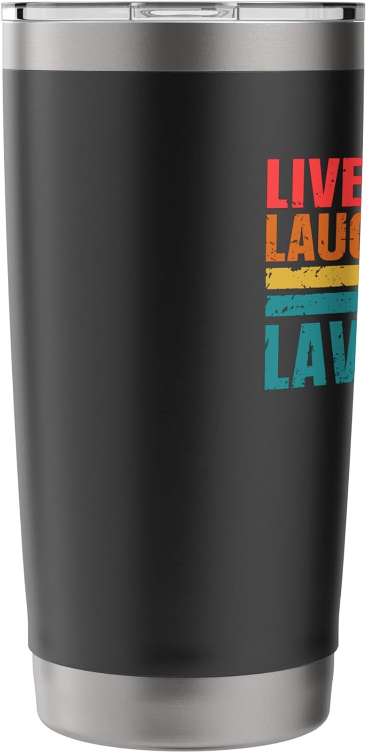 Live Laugh Lawn Care Stainless Steel Insulated Tumbler