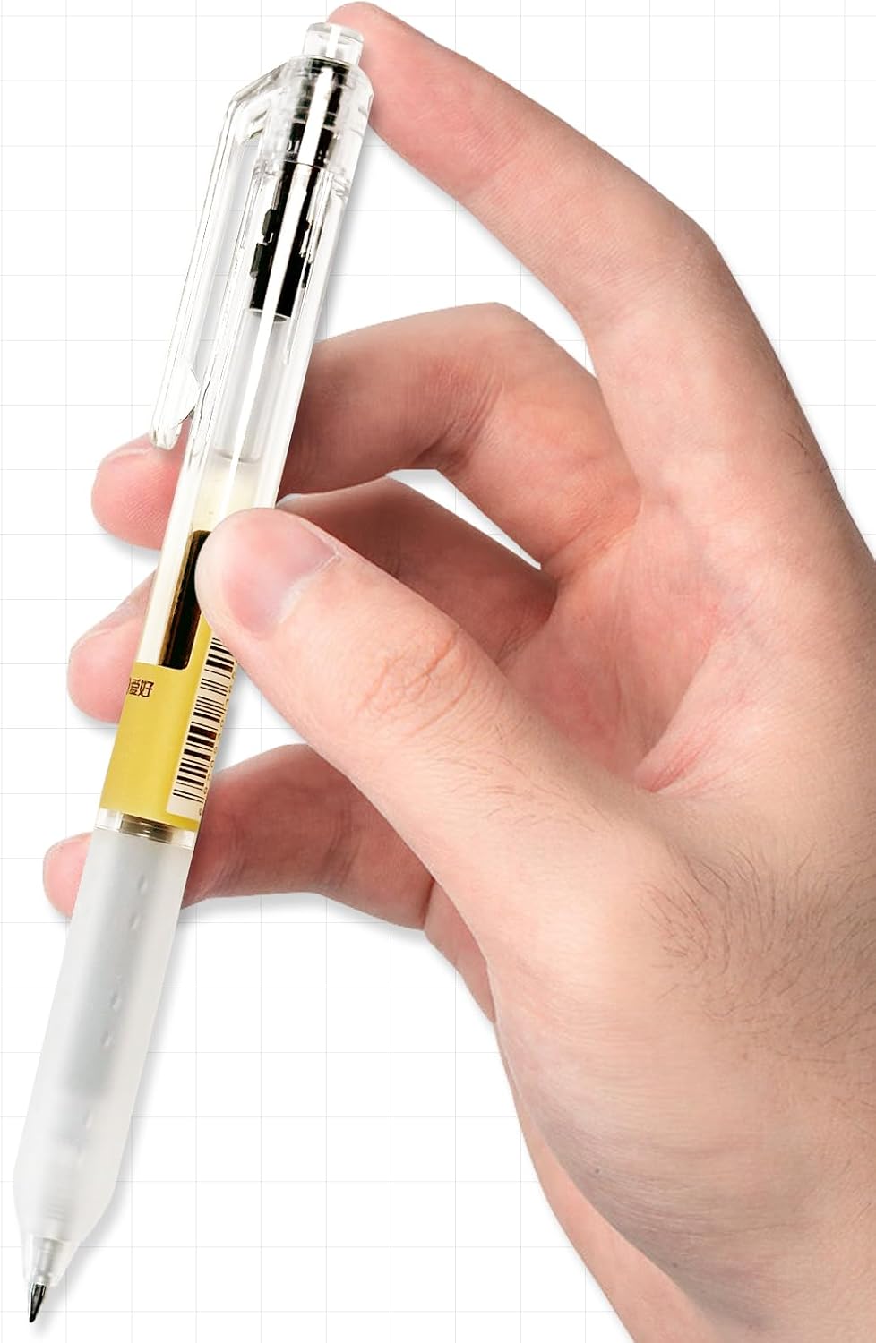 12 Pcs, Gel Pens 0.5mm, Retractable Pens, Black Pens 0.5 Fine Point, S