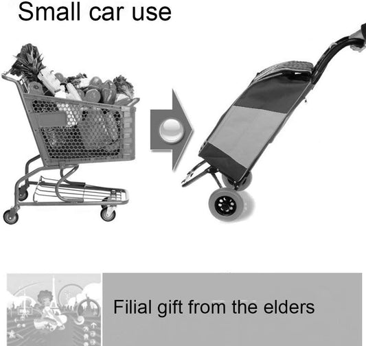 Household Truck Folding Shopping Cart Outdoor Garden Tool Cart Portabl