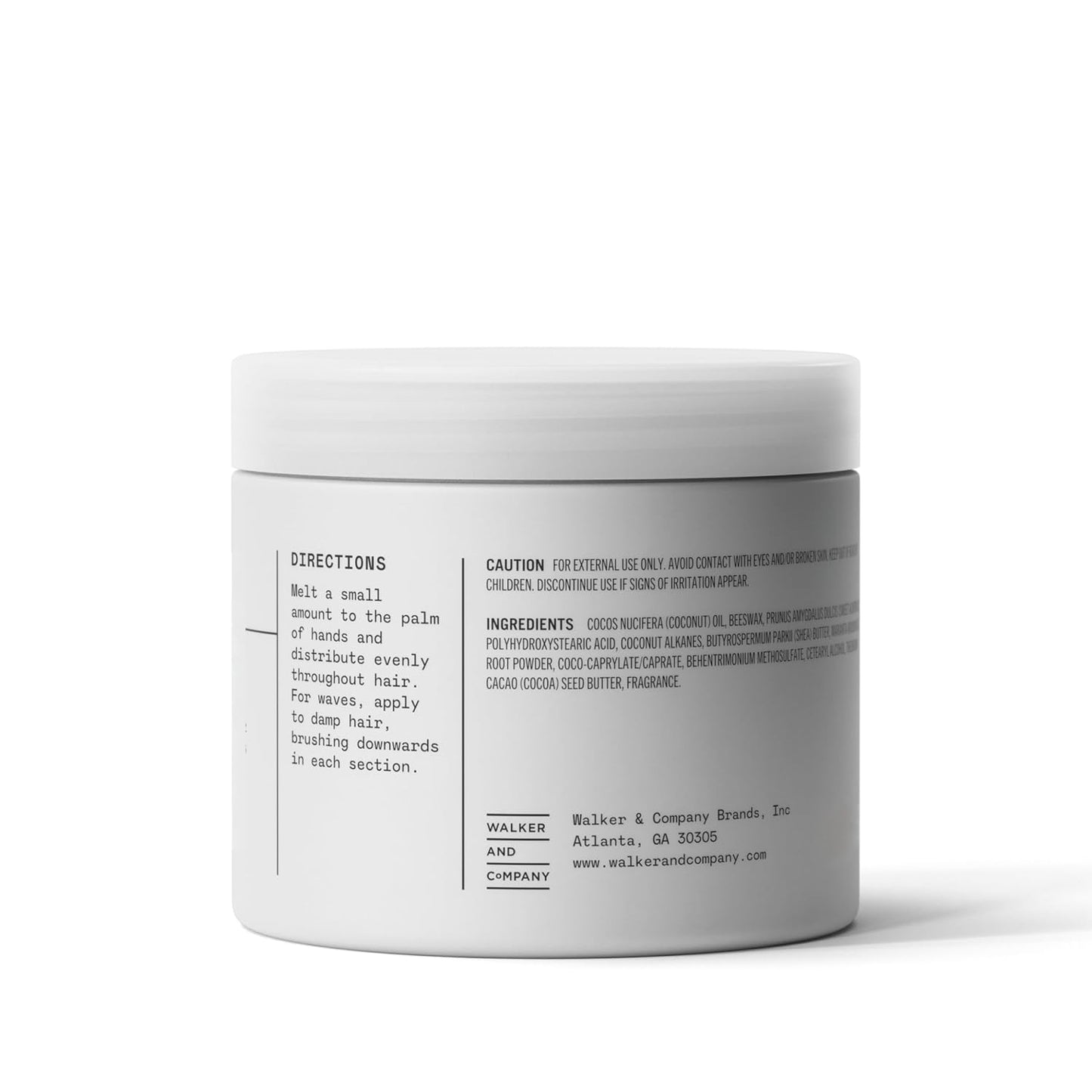 Bevel Beard Balm & Hair Pomade for Waves with Coconut Oil and Shea But