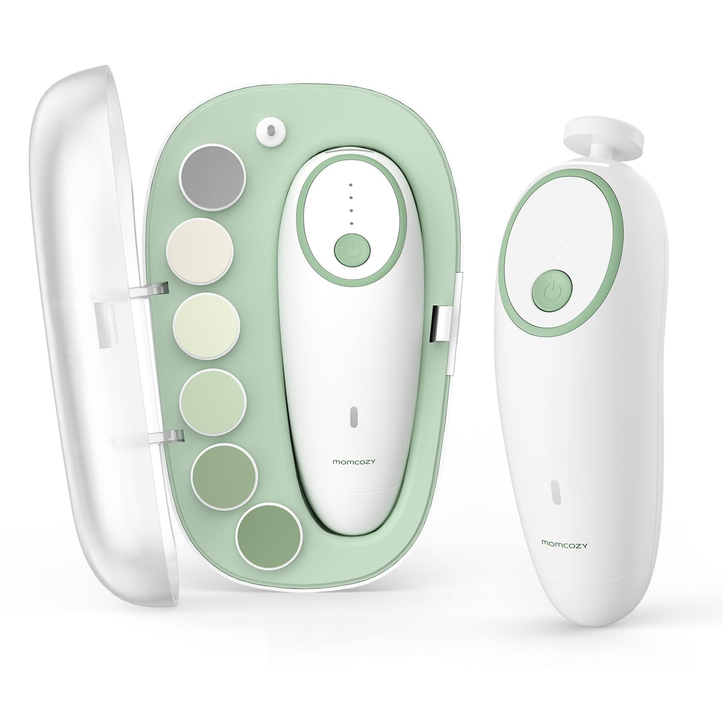 Momcozy Baby Nail File Electric, Gentle Baby Nail Trimmer Electric, Ba