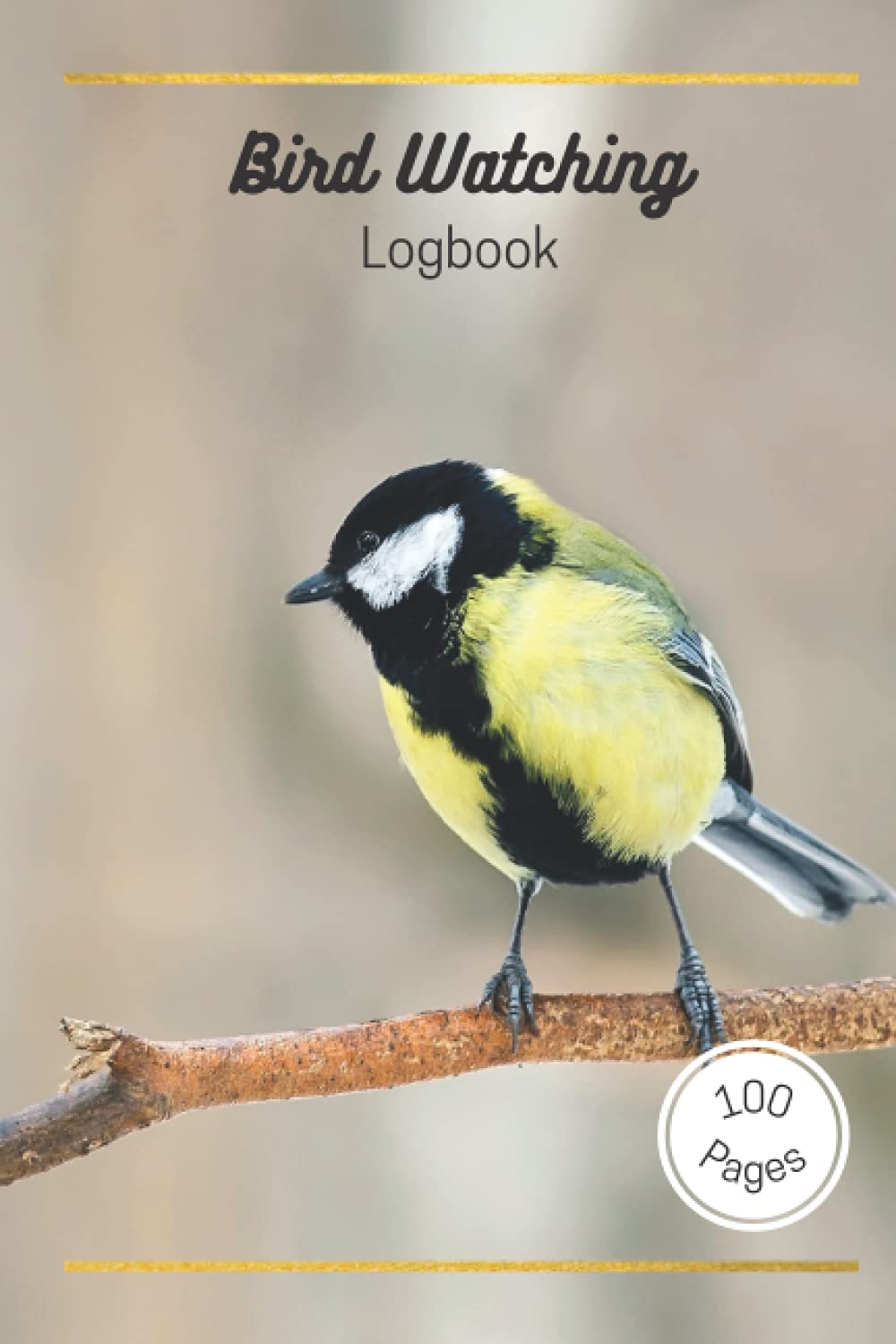 Birdwatching Logbook: Conveniently-sized birding log book for casual j