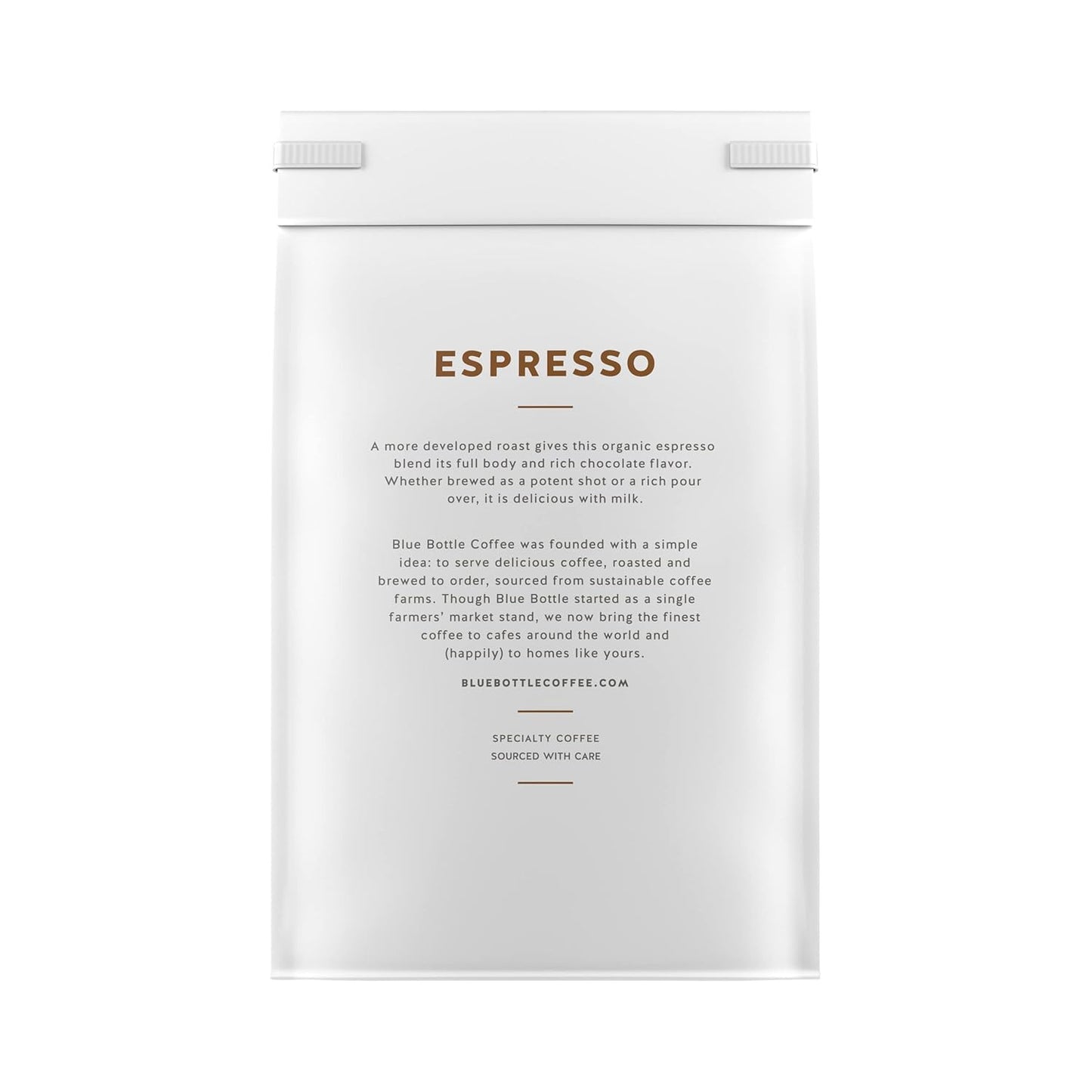 Blue Bottle Whole Bean Organic Coffee, Espresso, Dark Roast, 12 Ounce 