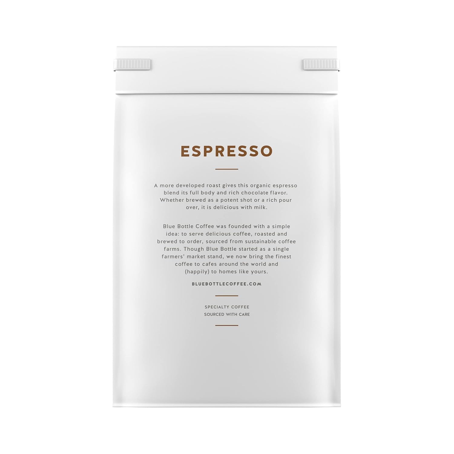 Blue Bottle Whole Bean Organic Coffee, Espresso, Dark Roast, 12 Ounce 