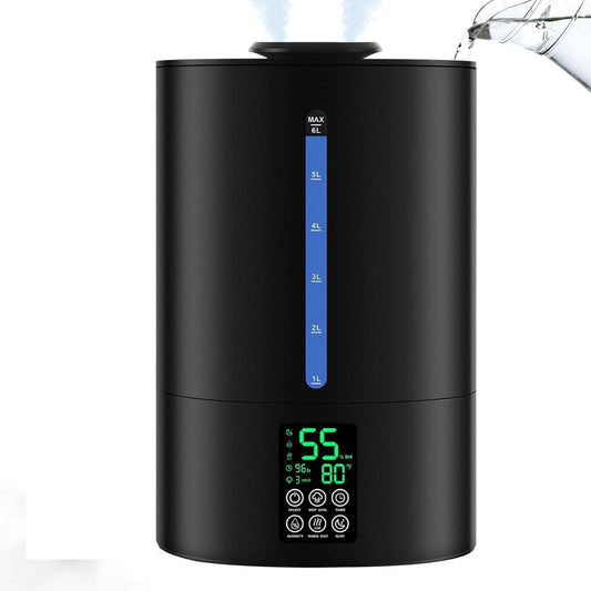 6L Humidifiers for Bedroom Large Room Home,Cool and Warm Humidifier fo