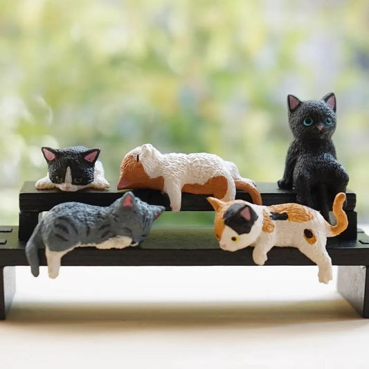 Cute Cat Car Dashboard Accessories, Fun Car Rearview Mirror Decoration