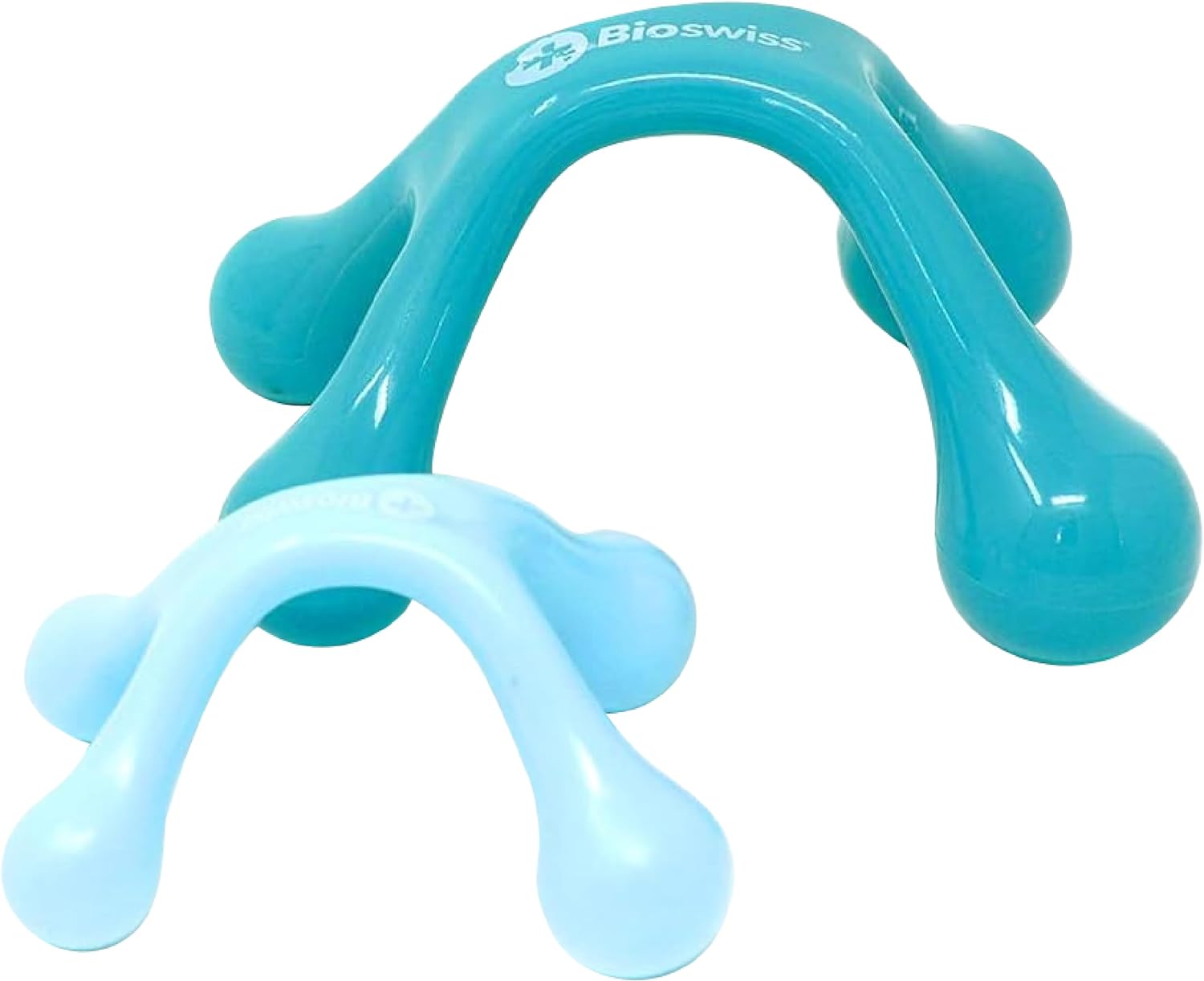 BioSwiss 2-Pack Handheld Full Body Massager, 4-Leg Pressure Point Tool