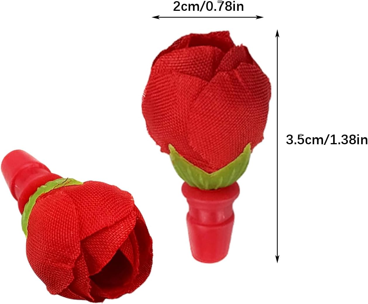 30Pcs Hummingbird Feeders Replacement Flowers, Unique Pet Bird Feeder Replaceable Flowers Parts with 2 Cleaning Brush, Hummingbird Feeding Ports Bee Guards for Outdoor Hanging Feeders (Red)