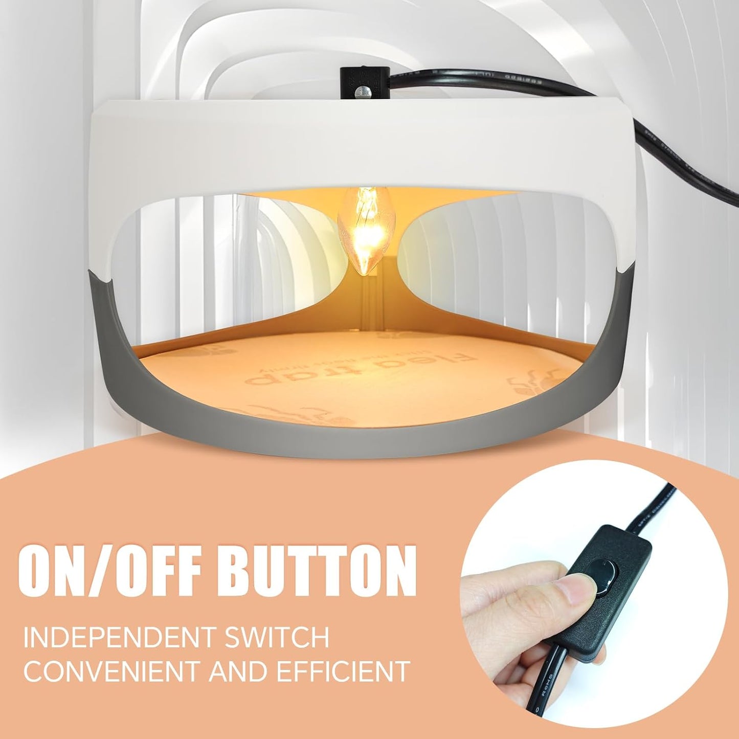 Flea Traps for Inside Your Home 2 Packs, Flea Trap Indoor Pest Control