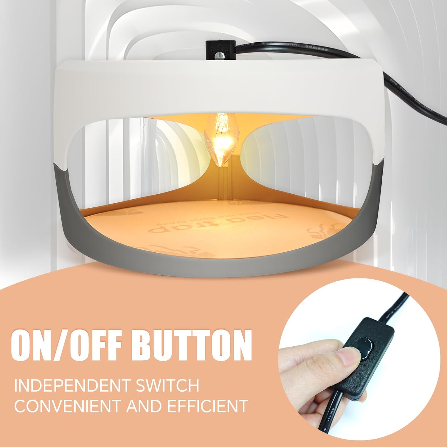 Flea Traps for Inside Your Home 2 Packs, Flea Trap Indoor Pest Control
