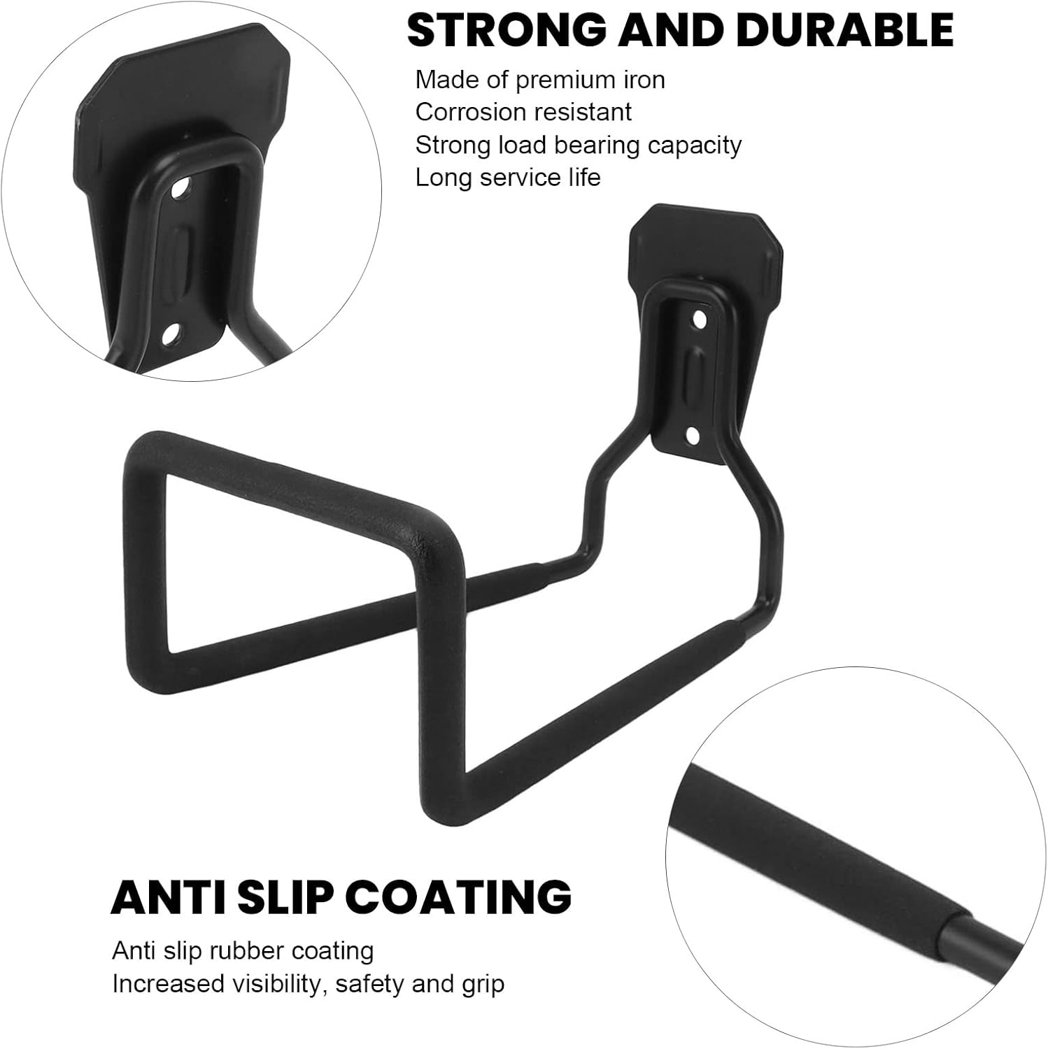 Heavy Duty Wall Hook, Large Metal Wall Hook, Storage and Organization 